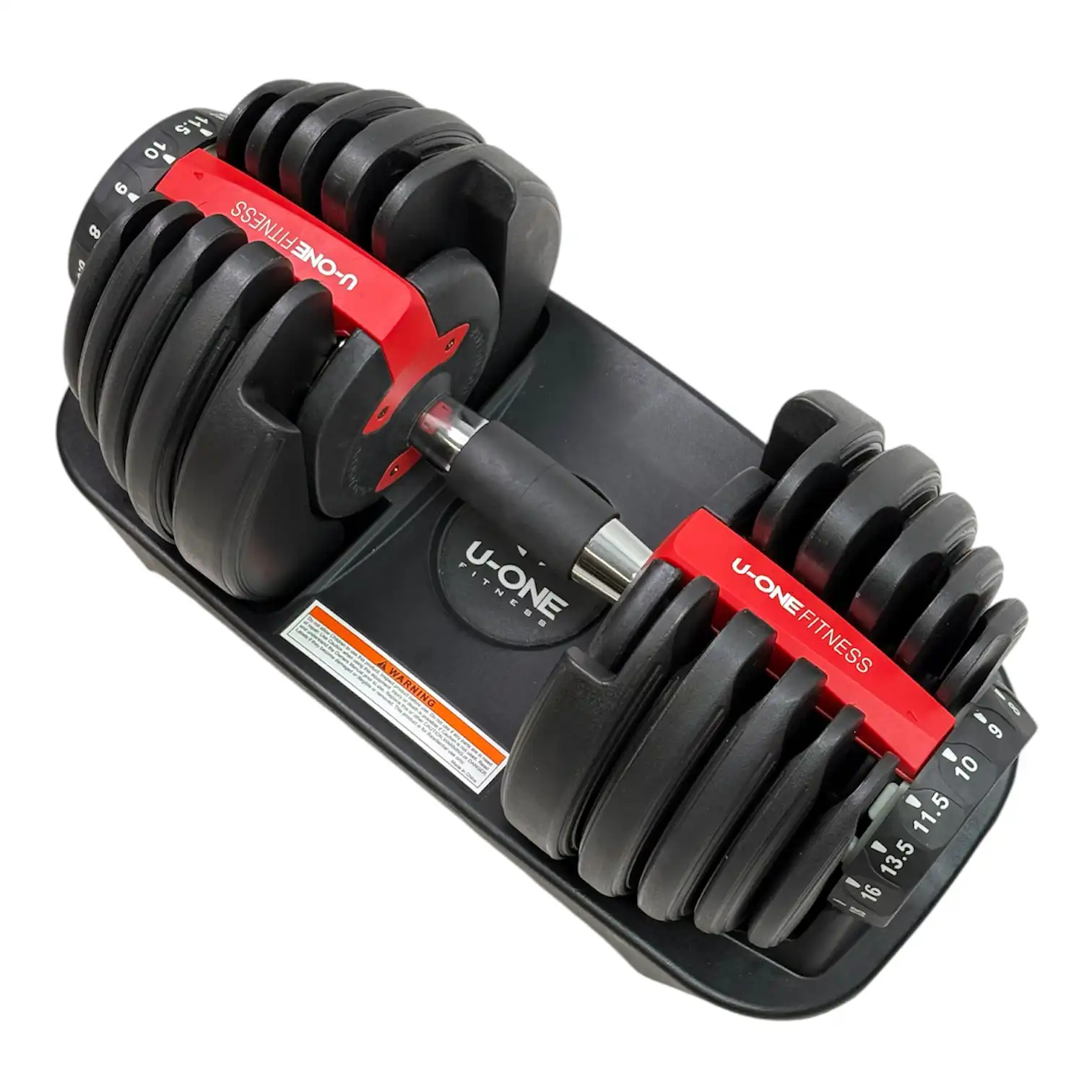 دمبل قابل تنظیم U-ONE تا 24 کیلوگرم کد DB24