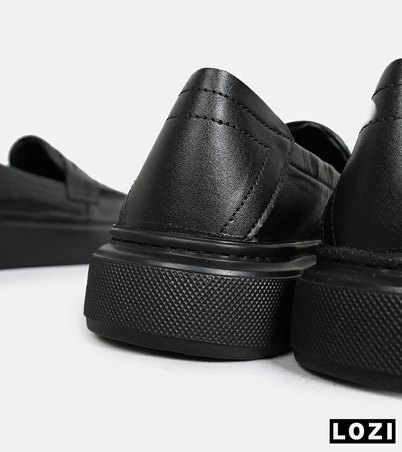 کالج مردانه مشکی Bottega Veneta مدل 6968