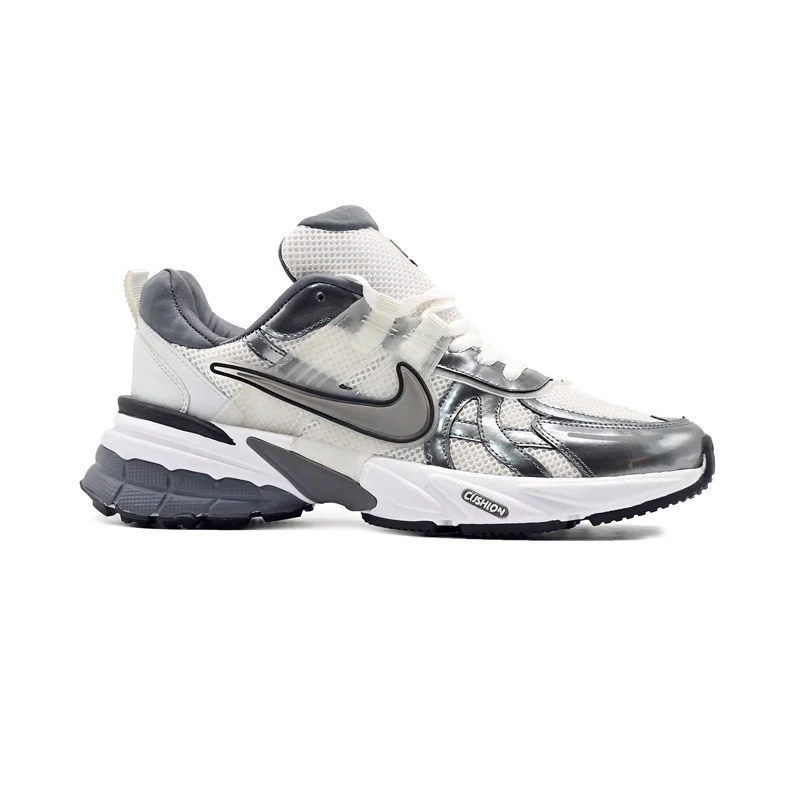 کفش و کتانی اسپرت مردانه مدل نایک کوشلون NIKE V2K رنگ سفید طوسی کد 43425