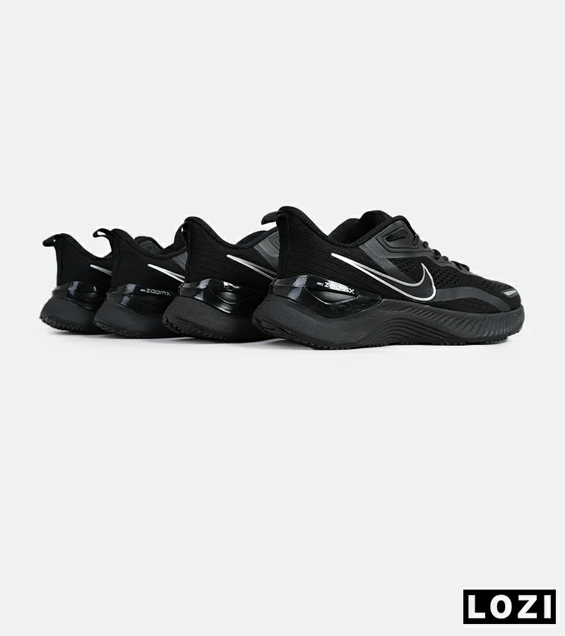 کفش کتانی مردانه و زنانه مشکی NIKE zoom X مدل 5896