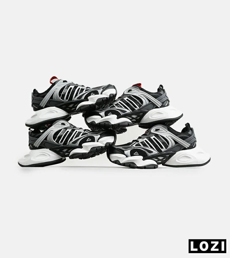 کفش کتانی مردانه و زنانه مشکی طوسی ADIDAS performance x9000l4 مدل 6390