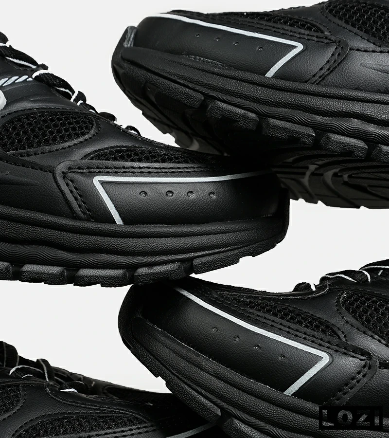 کفش کتانی مردانه مشکی سفید DIESEL S-SERENDIPITY SPORT مدل 6730