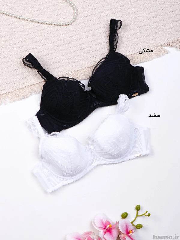 ست شورت و سوتین کاپ‌دار فنردار کد 288