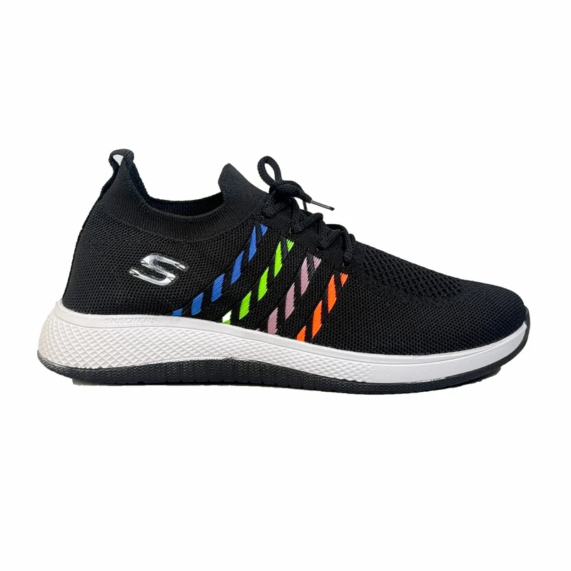 کتانی اسکیچرز زنانه skechers ورزشی رنگ مشکی کد 29300