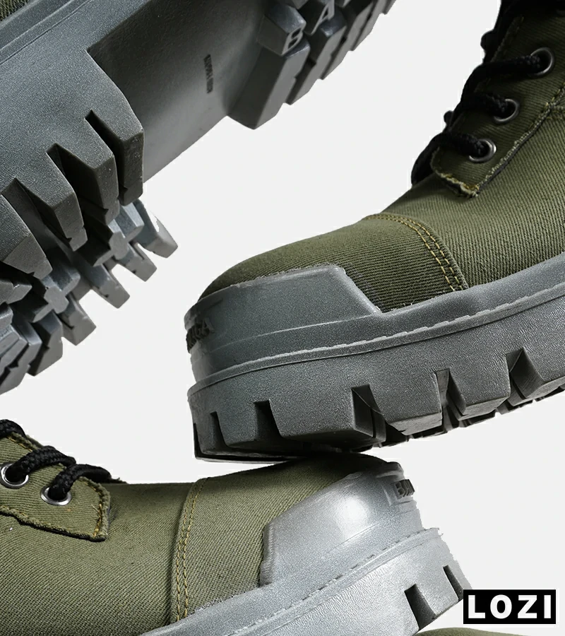 بوت مردانه سبز BALENCIAGA مدل 6383