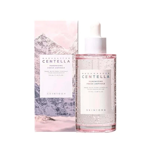 آمپول کوچک کننده منافذ سنتلا اسکین Skin 1004 ماداگاسکار 100 میل