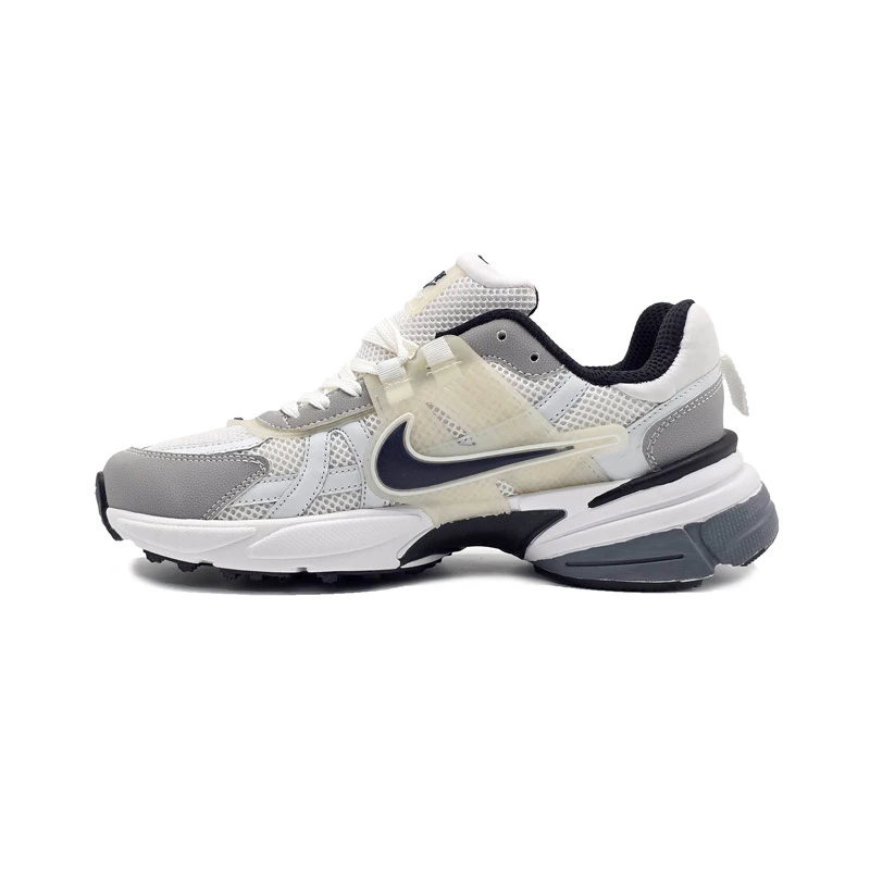 کفش و کتانی اسپرت مردانه مدل نایک کوشلون NIKE V2K رنگ سفید طوسی کد 43328