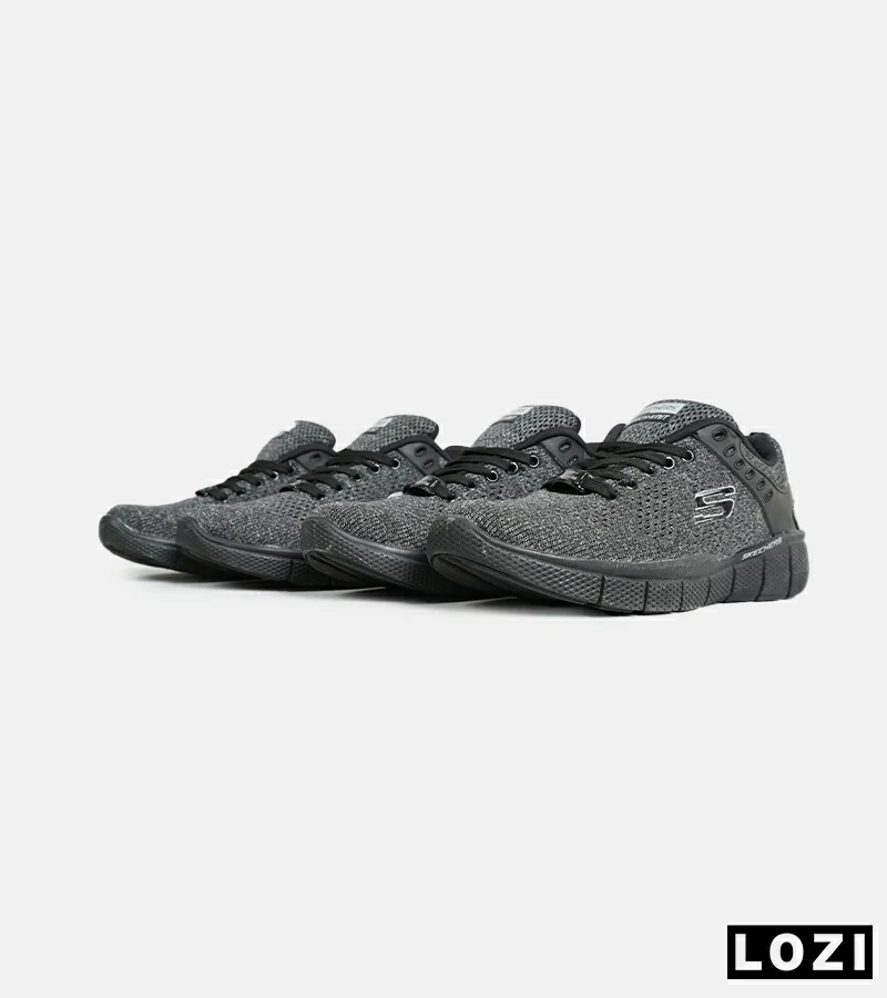 کفش کتانی طبی ورزشی خاکستری SKECHERS SKECH-KNIT مدل 7041