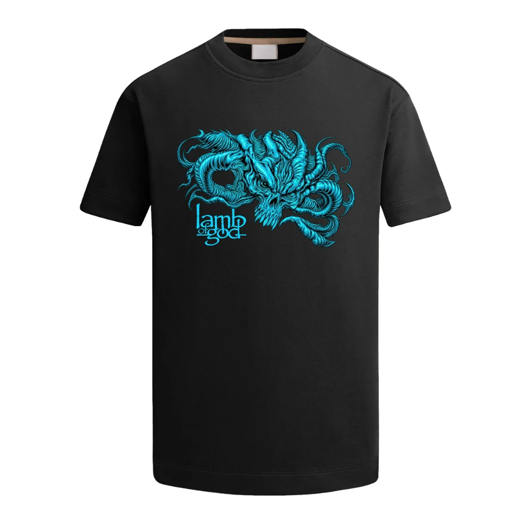 تیشرت طرح لمب آو گاد lamb of God کد 12