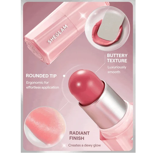 رژگونه استیکی شیگلم مدل Buttery bliss رنگ Cherry Pick