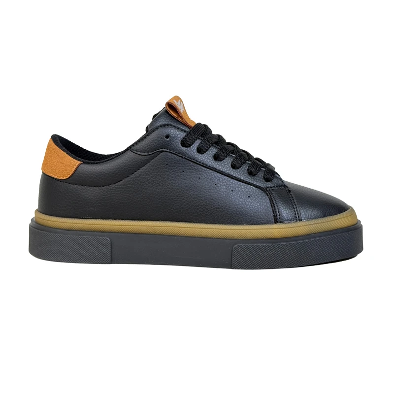 کفش ونس مردانه مدل پول اند بیر pull رنگ مشکی کرم کد 51391