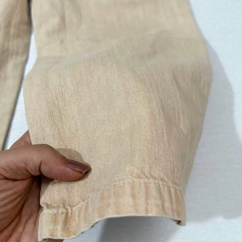 شلوار بچه گانه کتان طرح مام زاپ‌دار