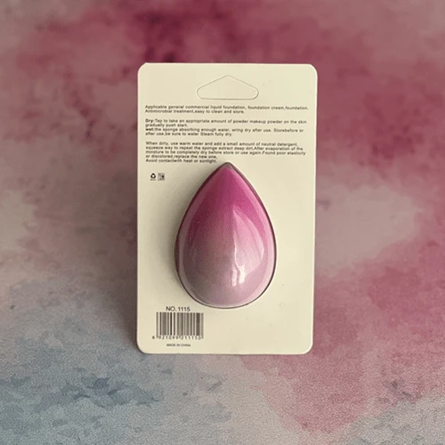 اسفنج آرایشی تخم مرغی رنگ رندوم