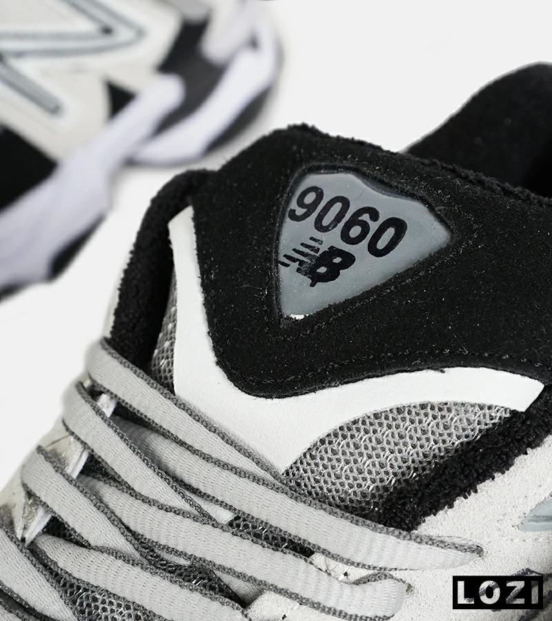 کفش کتانی مردانه و زنانه طوسی مشکی NEW BALANCE 9060 مدل 7324