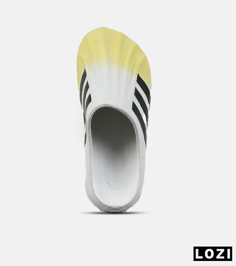 کتانی اسلاید مردانه آدیداس سفید زرد adiFOM Adilette مدل 7498