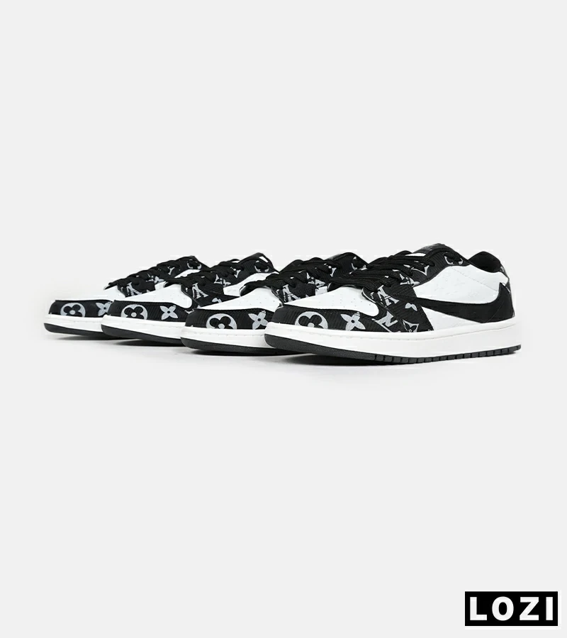 کفش کتانی مردانه و زنانه NIKE LOUIS VUITTON x travis scott مدل 6646