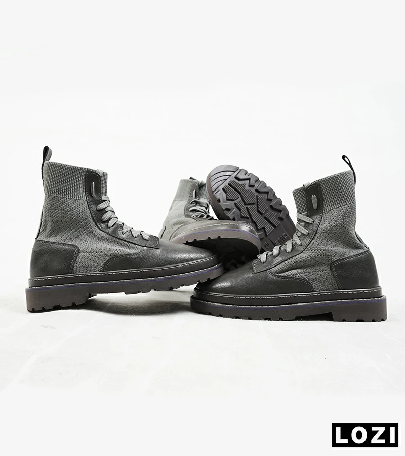 بوت ساق‌دار مردانه خاکستری Timberland مدل 2150