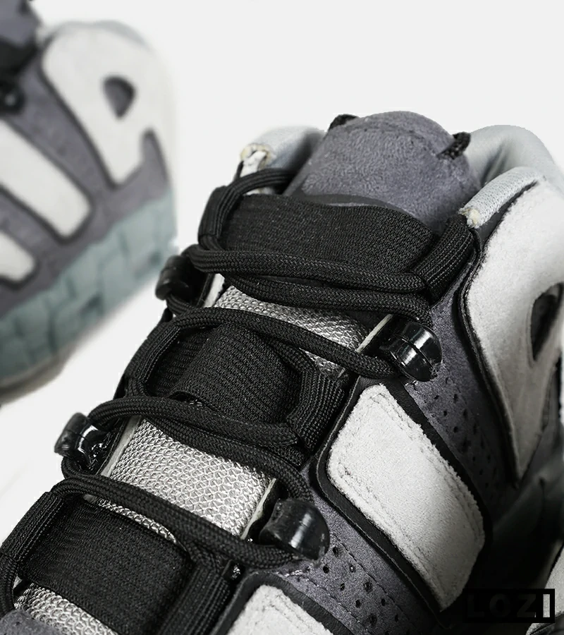 کفش کتانی مردانه و زنانه طوسی سفید NIKE Air More Uptempo '96 مدل 7151
