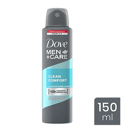 اسپری مردانه Clean comfort داو 9107 150 میل