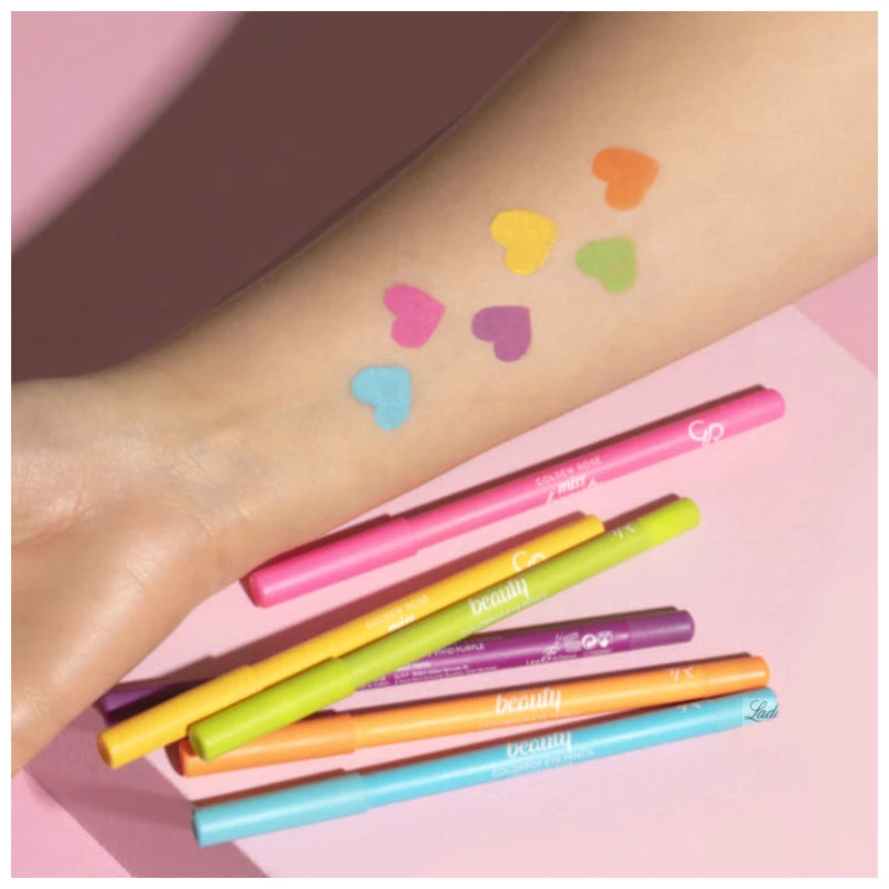 مداد چشم رنگی Miss Beauty گلدن رز - رنگ 04 charm yellow ( زرد )