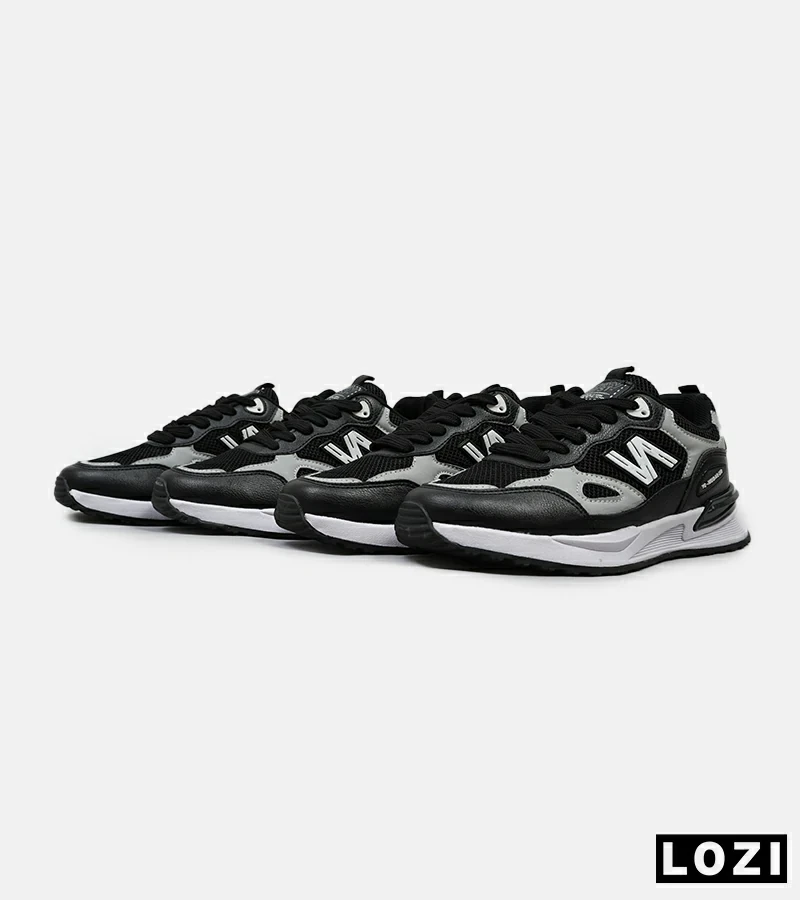کفش کتانی مردانه مشکی طوسی NEW BALANCE yg niubailun مدل 5273