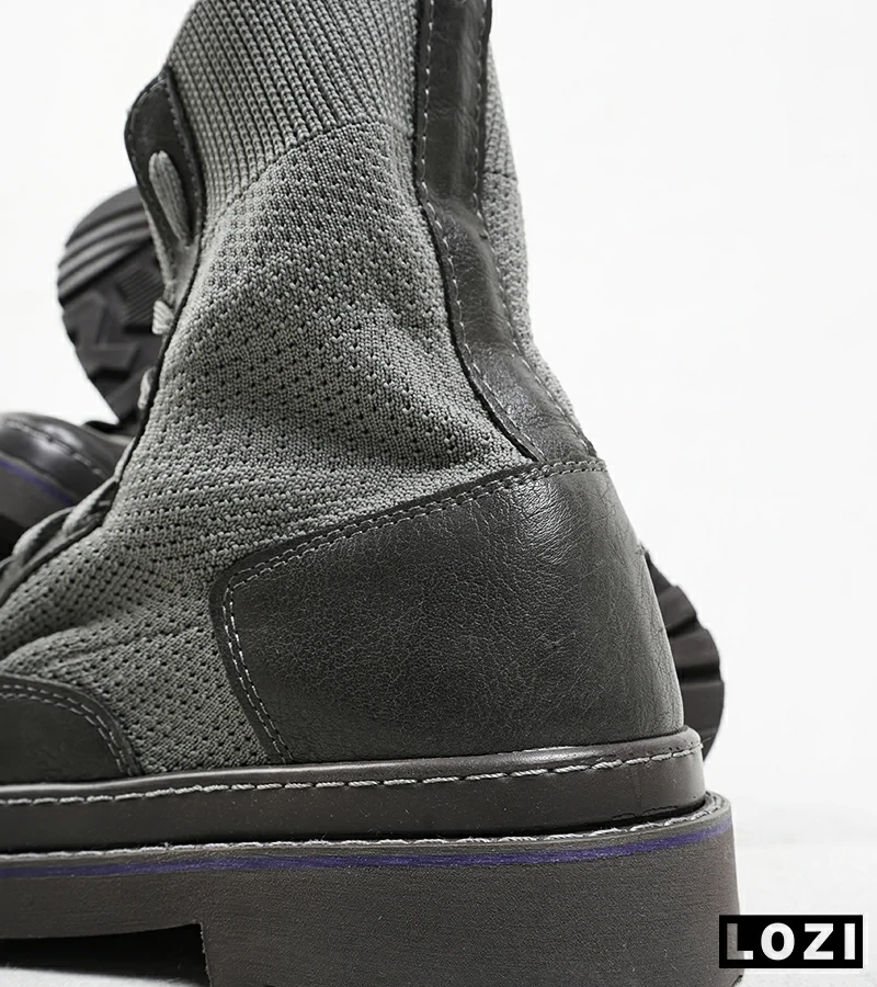 بوت ساق‌دار مردانه خاکستری Timberland مدل 2150