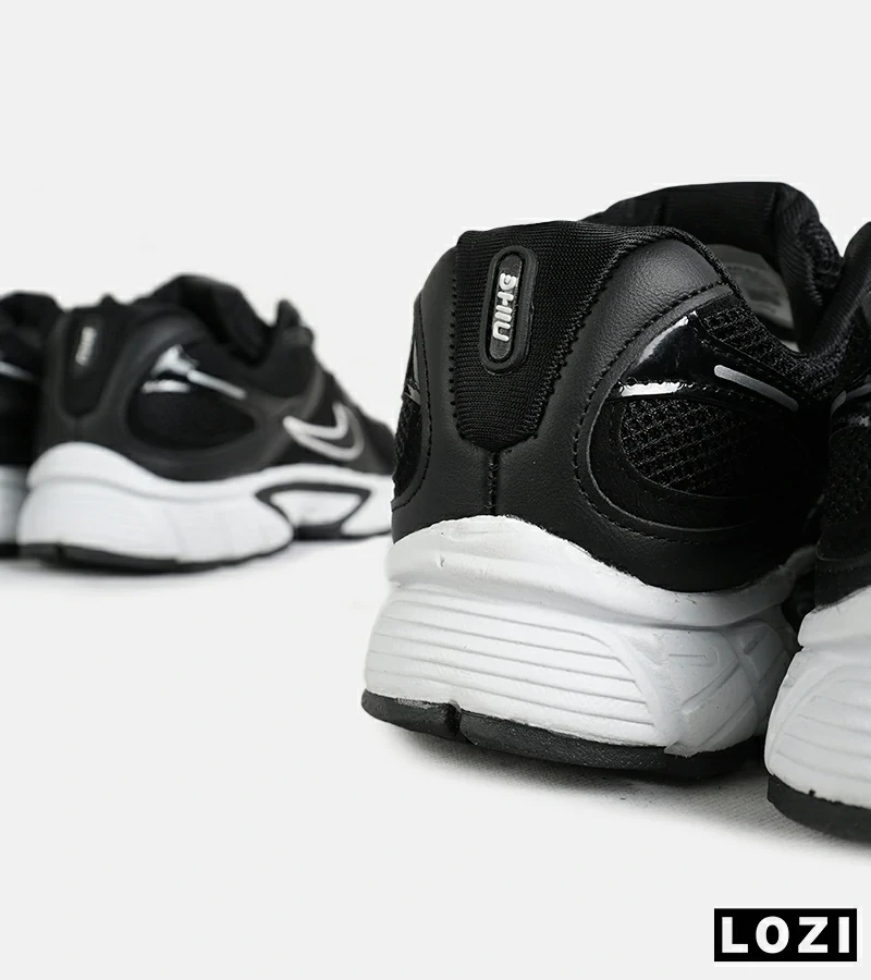 کفش کتانی مردانه و زنانه مشکی سفید نایک NIKE v5 RNR مدل 7329