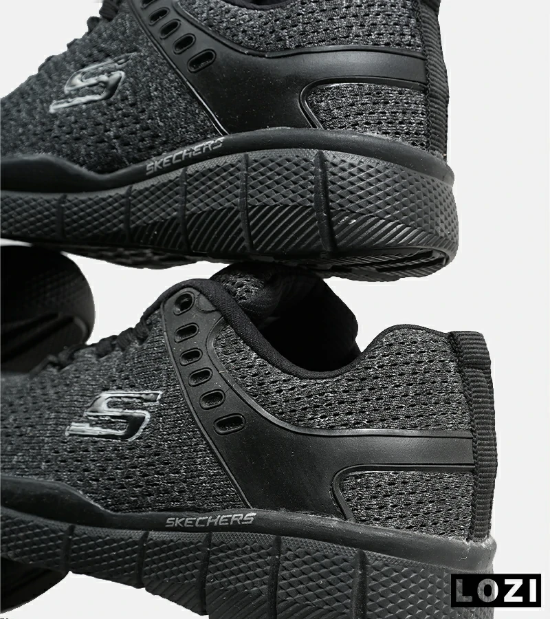 کفش کتانی طبی ورزشی خاکستری SKECHERS SKECH-KNIT مدل 7041