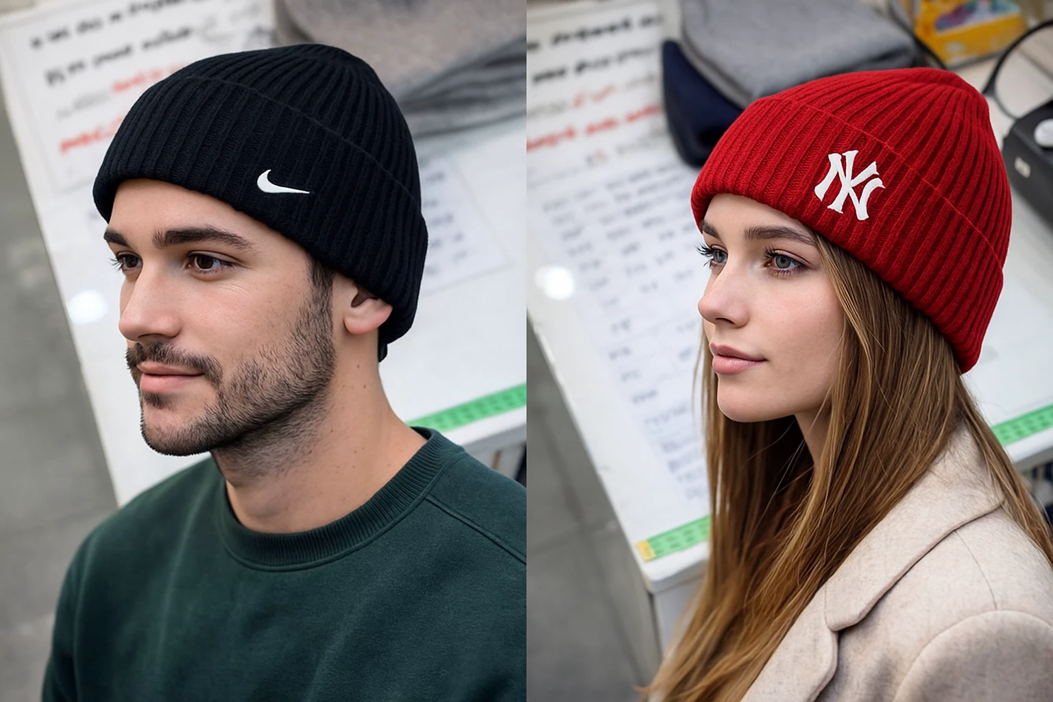 کلاه بافت وارداتی