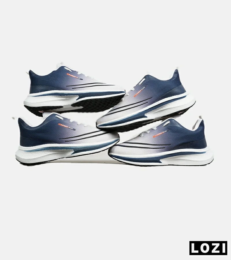کفش کتانی مردانه آبی سفید nike air structure 26 مدل 6660