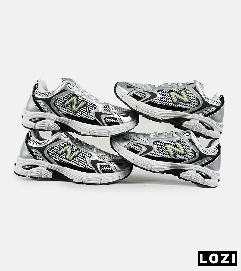 کفش کتانی مردانه و زنانه سفید مشکی سبز NEW BALANCE 1064 V.2 مدل 7466