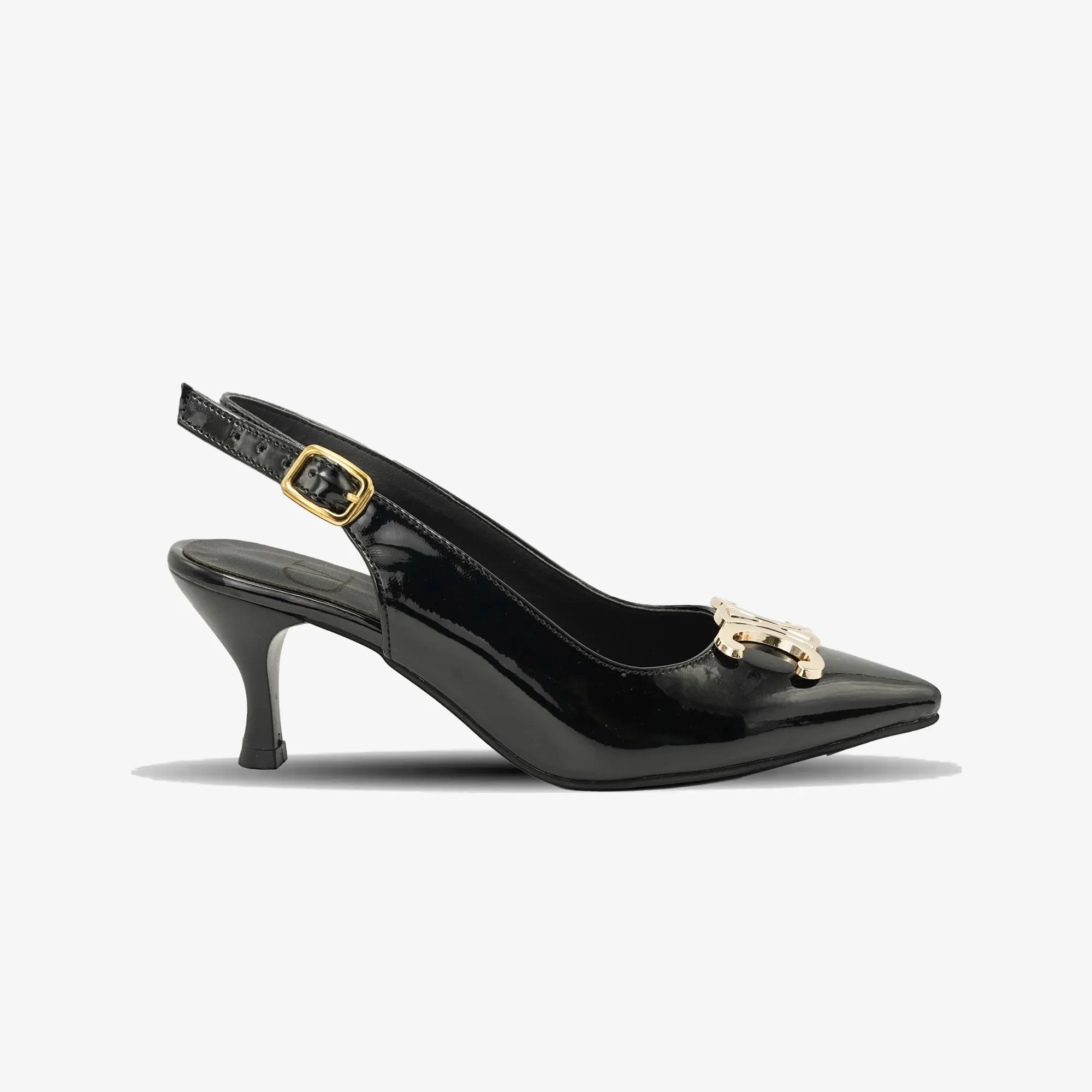 کفش مجلسی زنانه پاشنه‌دار 5 سانت مدل 400951 _ sandal valentino