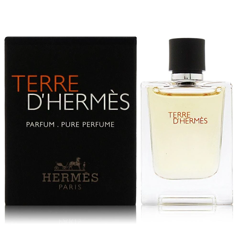 عطر ادکلن مینیاتوری هرمس تق هرمس پارفوم 5 میل اصلی Hermès Terre d’Hermès Parfum Miniature 5ml Original
