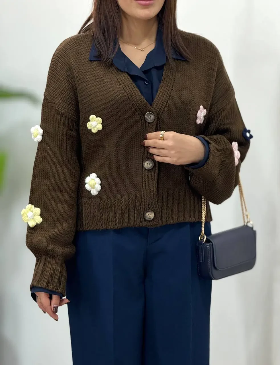 بافت جلو دکمه ترک نازگل 1