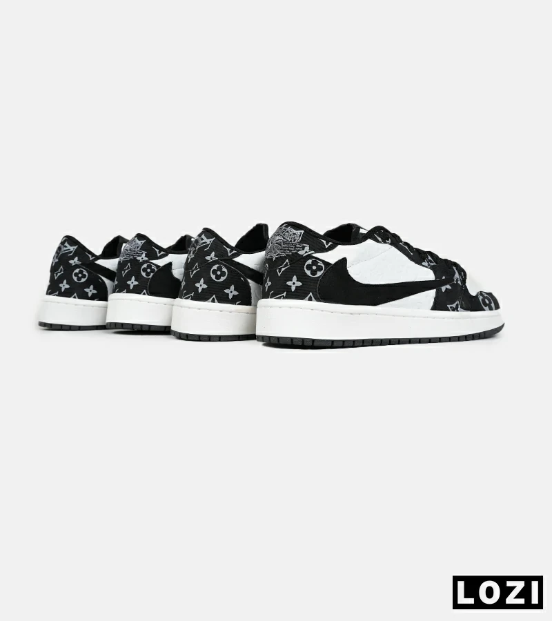 کفش کتانی مردانه و زنانه NIKE LOUIS VUITTON x travis scott مدل 6646