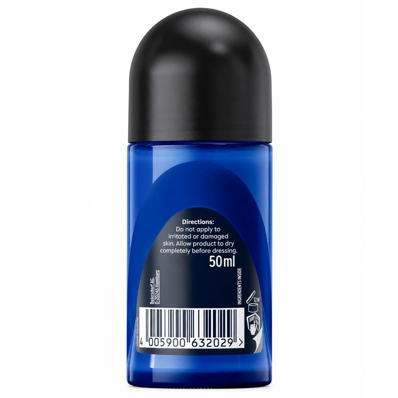 رول ضد تعریق مردانه نیوآ NIVEA مدل Deep Espresso 72H آنتی باکتریال 50ml
