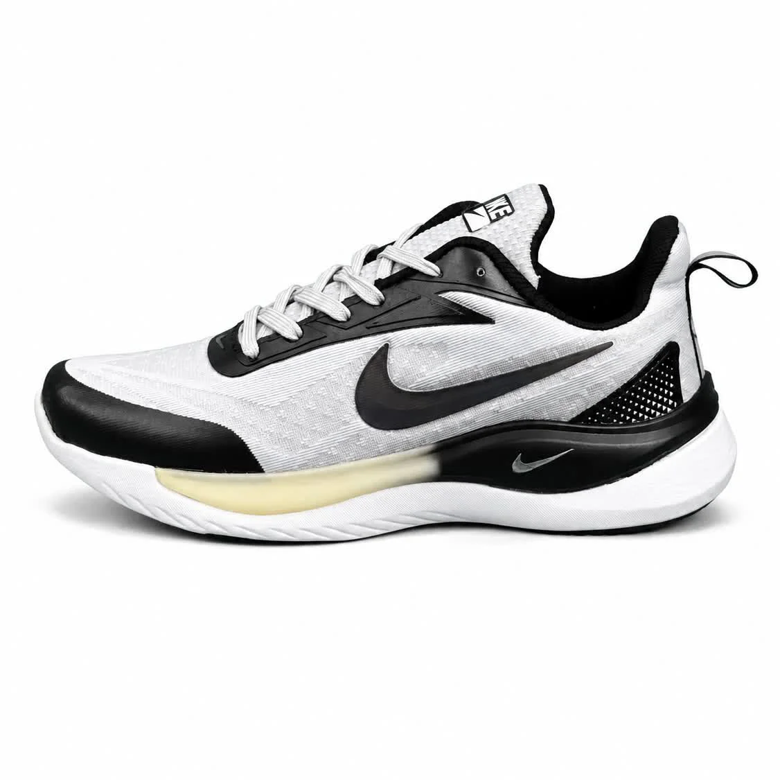 کفش کتانی مردانه مدل نایکی طوسی مشکی 2 NIKE New
