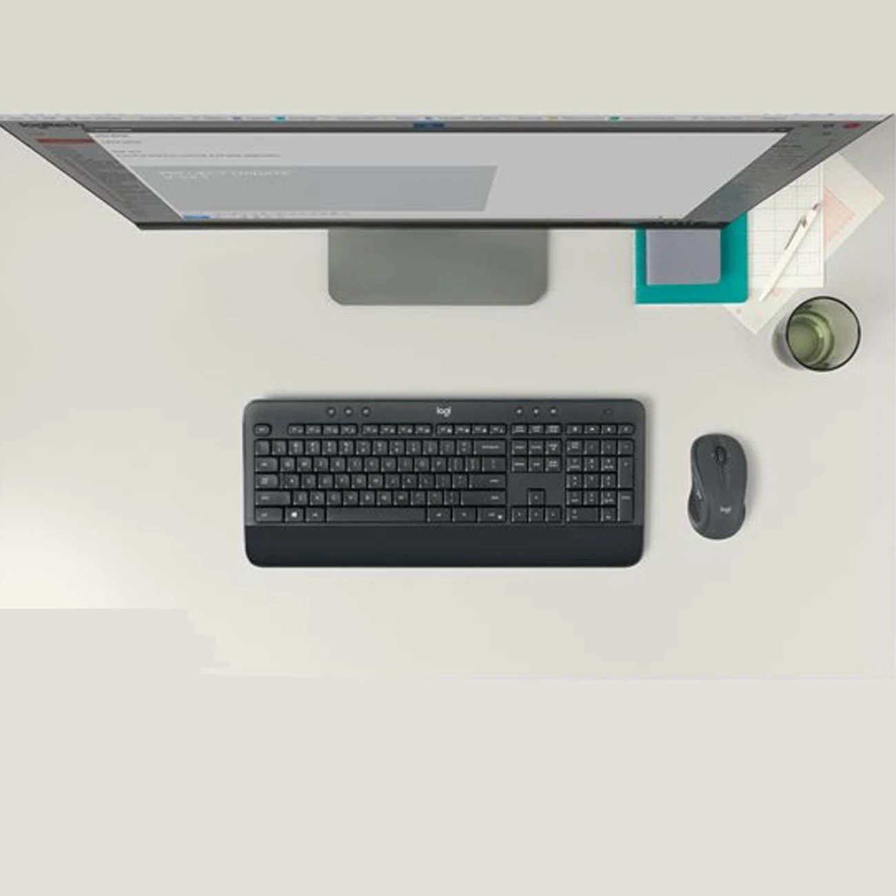 کیبورد و ماوس بی‌سیم لاجیتک Logitech مدل MK545 فول‌سایز با گیرنده Unifying