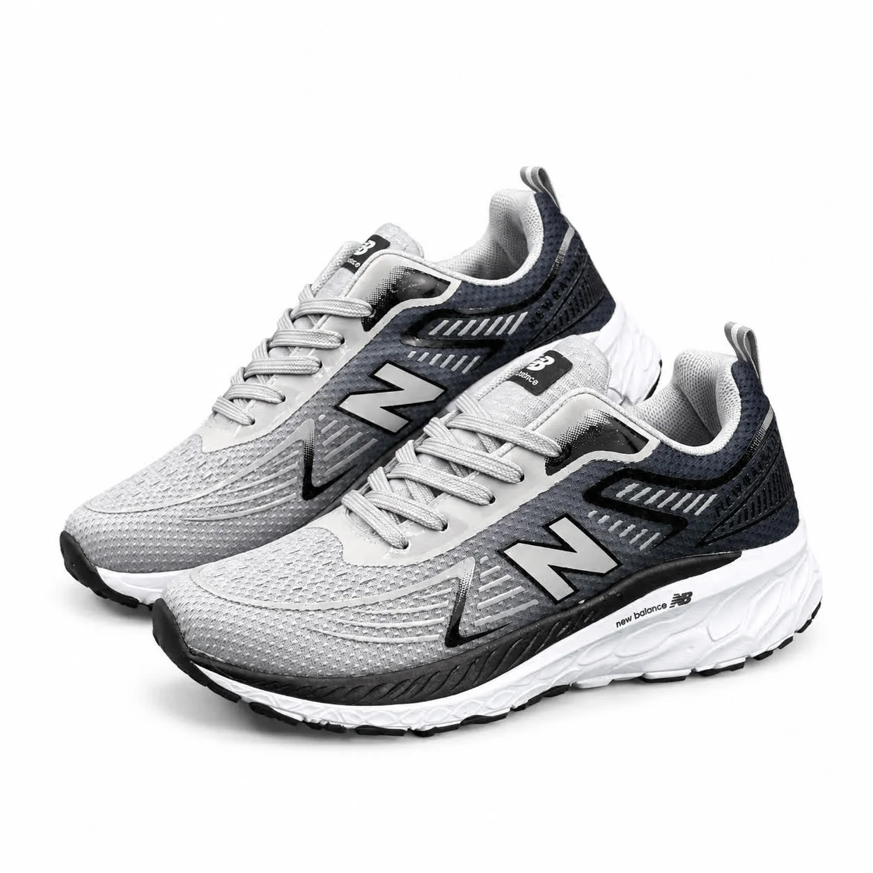 کتانی مردانه مدل نیوبالانس رانینگ طوسی مشکی New Balance