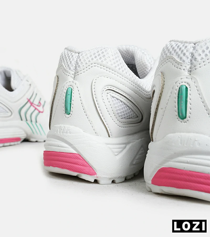 کفش کتانی مردانه و زنانه سفید صورتی سبز NIKE Pegasus 2K5 مدل 6928