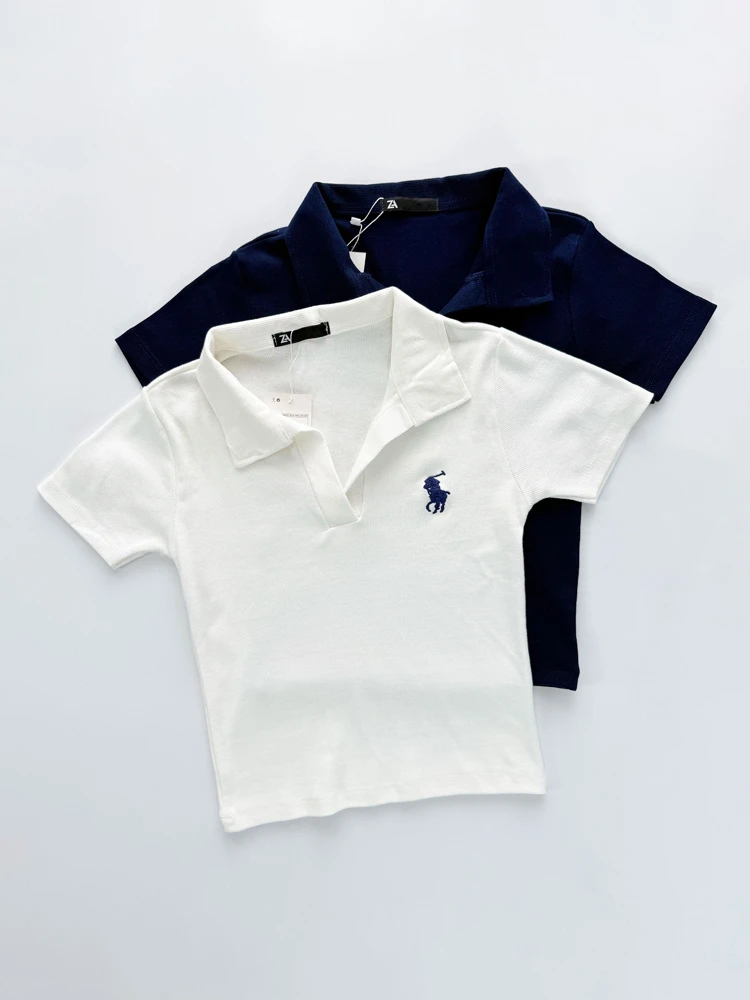 تیشرت کبریتی یقه انگلیسی طرح پولو Polo