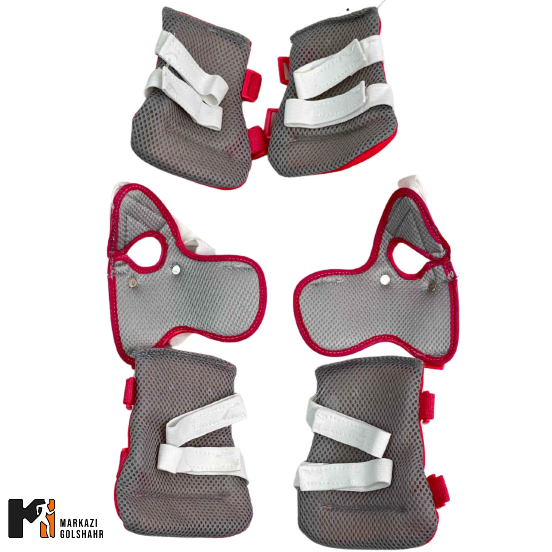 ست ایمنی اسکیت زانو بند، آرنج بند و دستکش