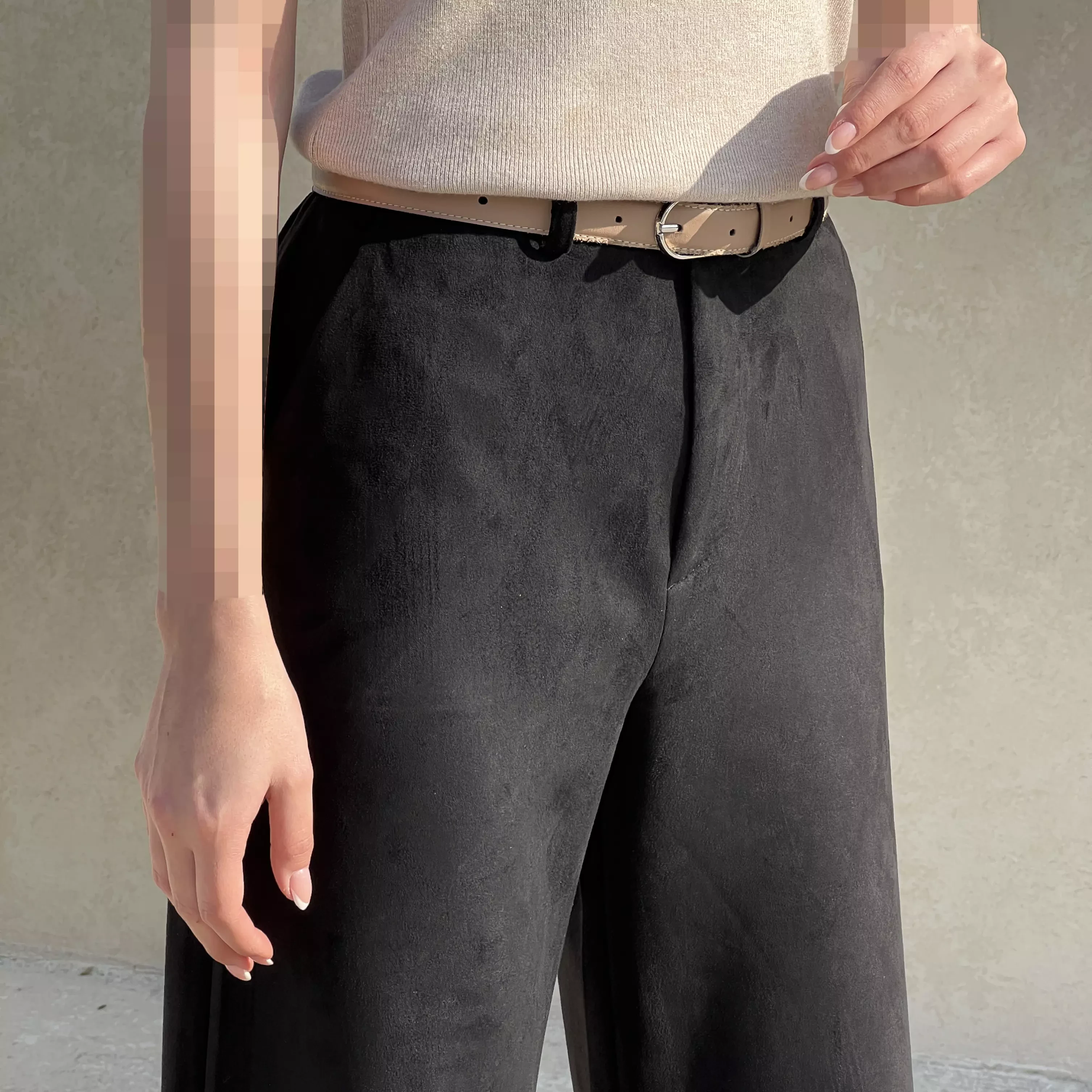 شلوار بگ سویید 1006021