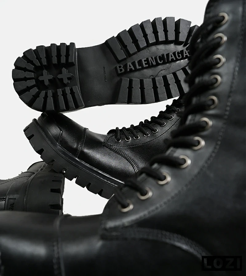 بوت مردانه مشکی BALENCIAGA مدل 6804