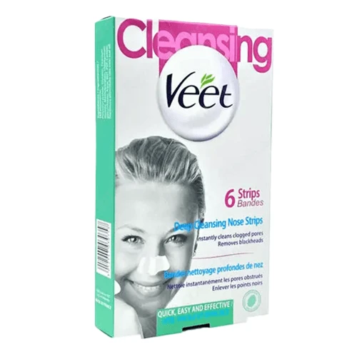 چسب بینی جوش سرسیاه ویت veet بسته 6 عددی