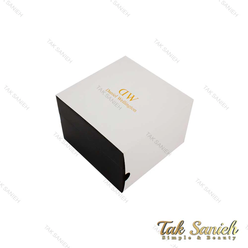 ساعت دنیل ولینگتون مردانه حصیری مشکی صفحه دلار DW-6826-G
