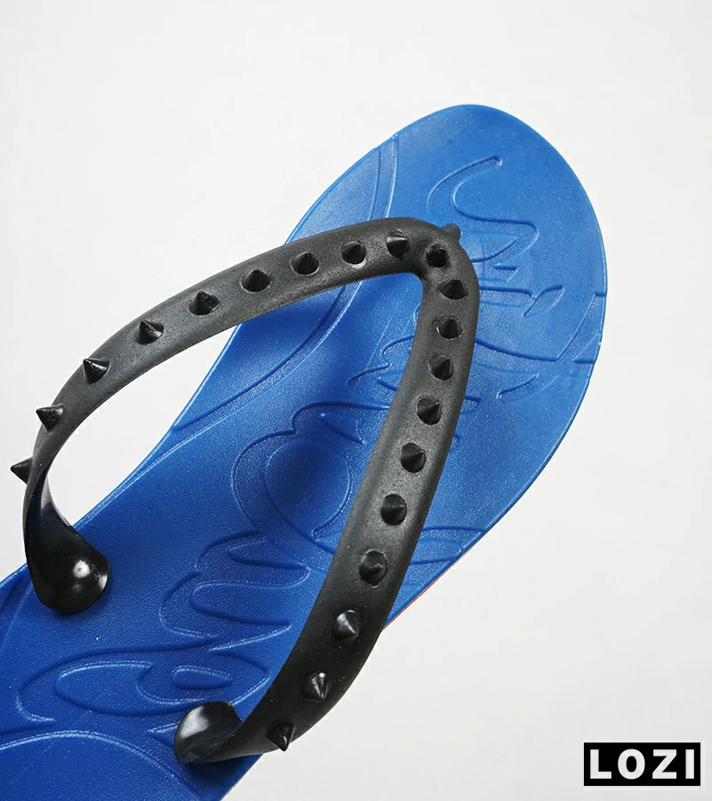 اسلیپر انگشتی آبی قرمز Christian Louboutin مدل 4497