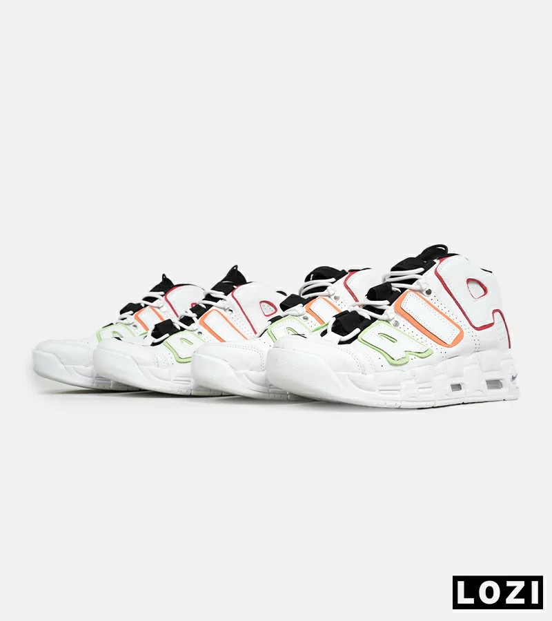 کفش کتانی مردانه و زنانه سفید NIKE Air More Uptempo '96 مدل 6494