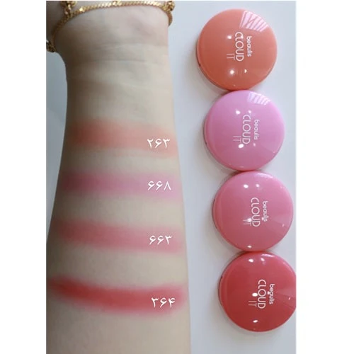 رژگونه فشرده کرمی بیولیس رنگ 364 Berry soft