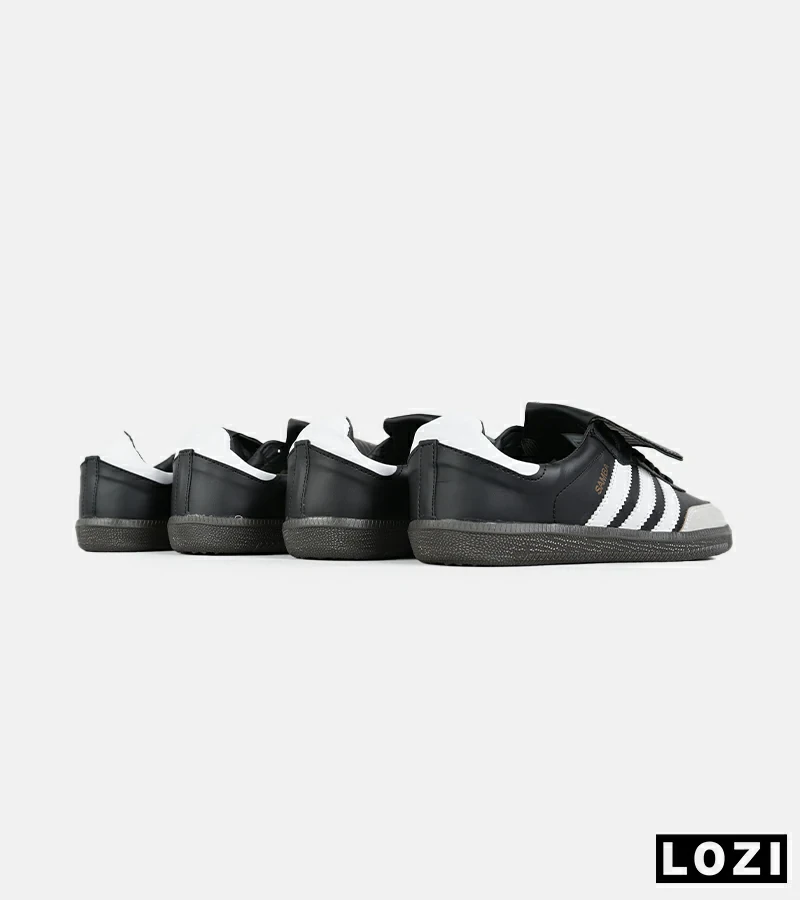 کفش کتانی مردانه و زنانه مشکی سفید ADIDAS Samba LT مدل 5561